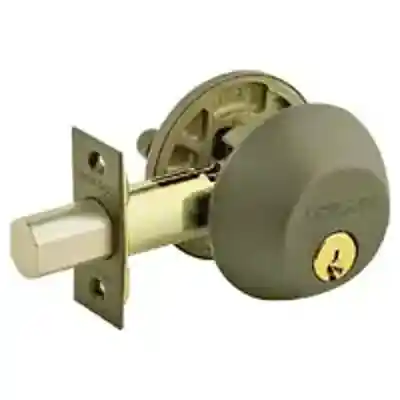 B60N613 SC DBOLT K4 OR BRONZE 1-CYLINDER DEADBOLT K4 OR BRNZ - Arlington Coal & Lumber