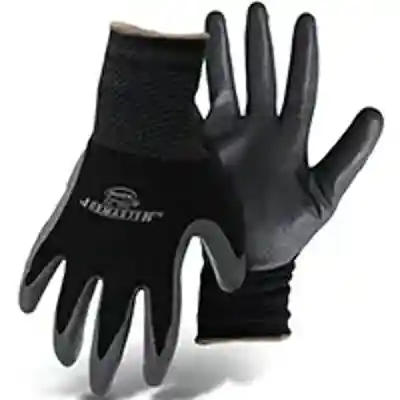 BOSS MEN'S LG GLOVE NITRILE COATED PALM - Arlington Coal & Lumber