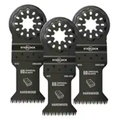 IBSL220-3 IMPERIAL BLADE 1-3/8 PRECISION WOOD 3PK STARLOCK - Arlington Coal & Lumber