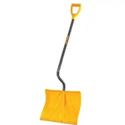 1603072 18IN POLY COMBO SNOW SHOVEL BENT HANDLE ERGO D-GRIP TRUE TEMPER - Arlington Coal & Lumber