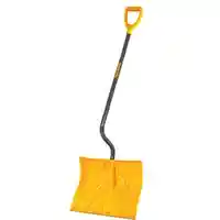 Main 1 - 1603072 18IN POLY COMBO SNOW SHOVEL BENT HANDLE ERGO D-GRIP TRUE TEMPER - Arlington Coal & Lumber