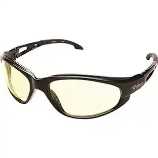 Main 2 - (SW112) DAKURA BLACK W/CLEAR LENS EDGE SAFETY GLASSES  - Arlington Coal & Lumber