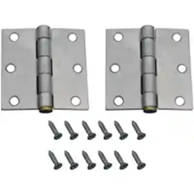 HINGE DOOR SQ 3X3IN GALVANIZED - Arlington Coal & Lumber