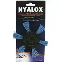 Main 2 - NYALOX 4" FLAP BRUSH BLUE FINE (541-788-4) - Arlington Coal & Lumber