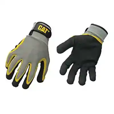 CAT017415L BLACK LATEX GLOVES - Arlington Coal & Lumber