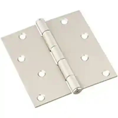 830249 HINGE DR 4IN SQ SAT NKL HINGE DOOR 4IN SATIN NKL STL - Arlington Coal & Lumber