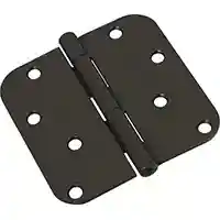 Main 2 - 830198 4" OIL RUBBED BRONZE DOOR HINGE 5/8" RC - Arlington Coal & Lumber