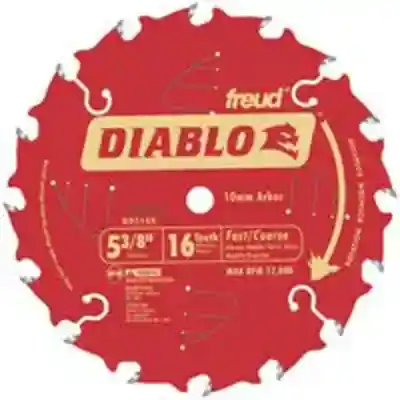 DIABLO 5-3/8" X 16TH SAW BLADE (D0516X)  - Arlington Coal & Lumber