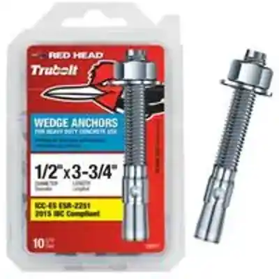 ANCHOR WEDGE 1/2X3-3/4IN 10CT - Arlington Coal & Lumber