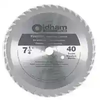 Main 1 - OLDHAM 7 1/4" 40TH CARBIDE BLADE - Arlington Coal & Lumber