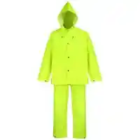 Main 2 - RAINSUIT POLYESTER YLW 3PC LRG - Arlington Coal & Lumber