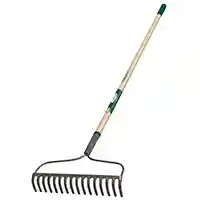 Main 2 - BOW RAKE 16-TINE WOOD HANDLE RAKE BOW WELDED WOOD HDL 54 IN - Arlington Coal & Lumber