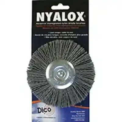 NYALOX  4" WHEEL BRUSH GREY COARSE (541-772-4) - Arlington Coal & Lumber