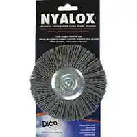 Main 3 - NYALOX  4" WHEEL BRUSH GREY COARSE (541-772-4) - Arlington Coal & Lumber