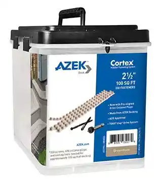 Main 2 - BX CORTEX 2-1/2" BROWNSTONE TIMBERTECH "HARVEST" DECK SCREW COLLATED (100 SQFT) - Arlington Coal & Lumber