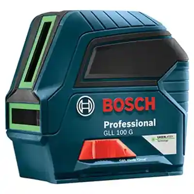 BOSCH GLL100G GREEN CROSS HAIR LASER  - Arlington Coal & Lumber