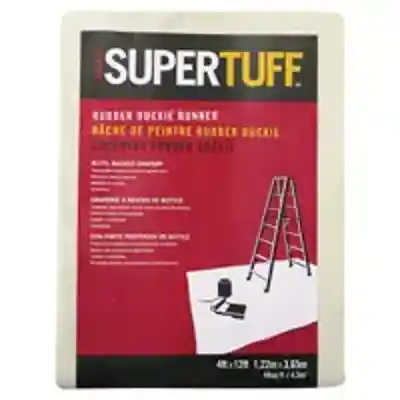 TRIMACO 4 X 12 FT BUTYL RUBBER DUCKIE DROPCLOTH (80207) RED - Arlington Coal & Lumber