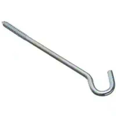 221002 SCREW HOOK ZN 3/8X10IN HOOK CEILING 3/8 X10IN ZINC - Arlington Coal & Lumber