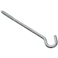 Main 2 - 221002 SCREW HOOK ZN 3/8X10IN HOOK CEILING 3/8 X10IN ZINC - Arlington Coal & Lumber