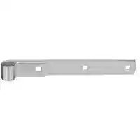 Main 1 - 130732 HINGE STRAP 10IN ZINC - Arlington Coal & Lumber