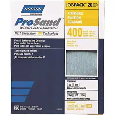 02632/68165  PROSAND 9X11 400 SANDPAPER AL OXIDE 9X11IN P400 - Arlington Coal & Lumber