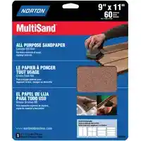 Main 2 - 47750 9X11 ALUM OX SNDPR 60 SANDPAPER AL OXIDE 9X11IN P60 - Arlington Coal & Lumber