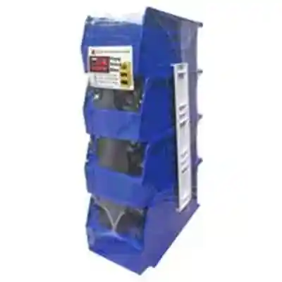 BIN STOR STACK & HANG BLU 4MED - Arlington Coal & Lumber