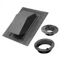 Main 2 - LAMBRO ROOFCAP W/DAMPER PLSTC 4IN BLK (354R) - Arlington Coal & Lumber