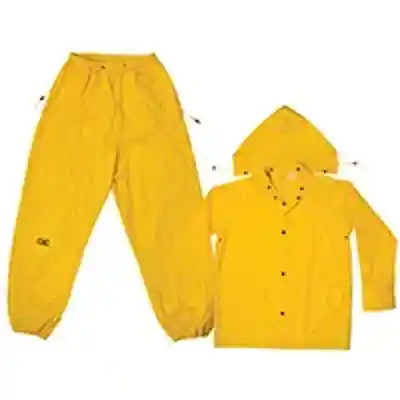 RAINSUIT POLYESTER YLW 3PC 2XL - Arlington Coal & Lumber