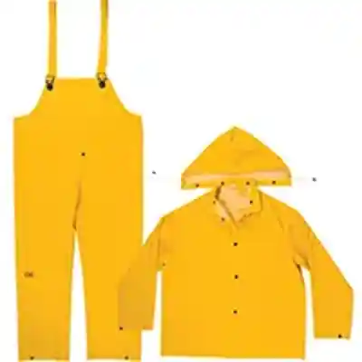 RAIN SUIT HEAVY PVC 3PIECE MED - Arlington Coal & Lumber