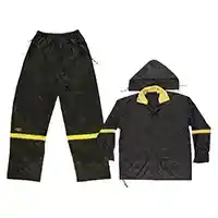 Main 2 - RAIN SUIT NYLON BLACK 3PC MED - Arlington Coal & Lumber