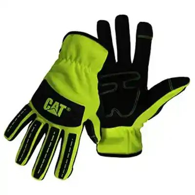 GLOVES MECHANIC HIVIS GREEN L - Arlington Coal & Lumber