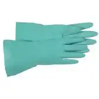 Main 2 - GLOVE NITRILE FLOCK LNED GREEN - Arlington Coal & Lumber