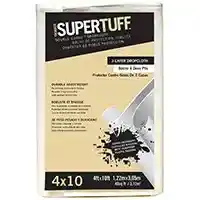 Main 2 - SUPERTUFF 4 X 10 FT PAPER/POLY DROPCLOTH (02302) - Arlington Coal & Lumber