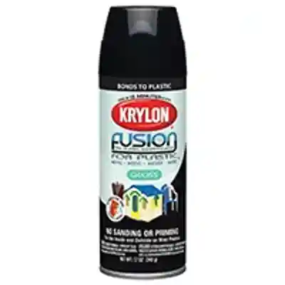 PAINT SPRAY PLSTC GLO BLK 12OZ - Arlington Coal & Lumber