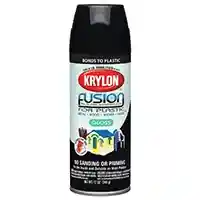 Main 2 - PAINT SPRAY PLSTC GLO BLK 12OZ - Arlington Coal & Lumber