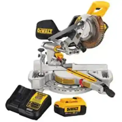 DEWALT 20V 7-1/4" MITER SAW W/ BATTERY AND CHARGER (DCS361M1) - Arlington Coal & Lumber