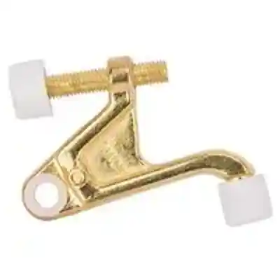 DOOR STOP HD HNGE PIN POL BRS - Arlington Coal & Lumber