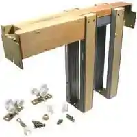 Main 2 - JOHNSON HARDWARE 153068PF UNIVERSAL POCKET DOOR FRAME KIT 125# - Arlington Coal & Lumber