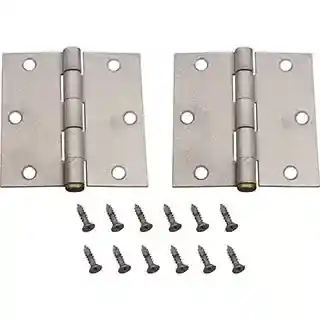 Main 1 - HINGE DOOR SQ 3.5X3.5IN GALV - Arlington Coal & Lumber