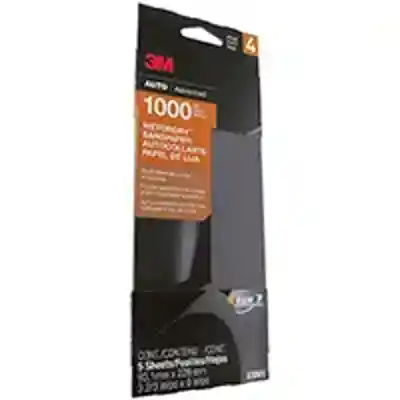 03001 SANDPAPER W/D 1000G 9IN SANDPAPER W/D 1000G 3-2/3X9IN - Arlington Coal & Lumber
