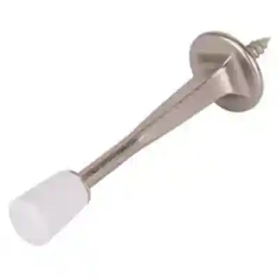 DOOR STOP CAST 3-1/8IN SAT NIC - Arlington Coal & Lumber