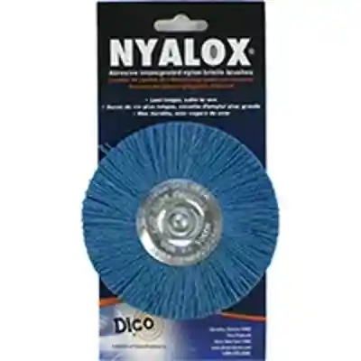 NYALOX 4" WHEEL BRUSH BLUE FINE (541-784-4) - Arlington Coal & Lumber