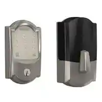 Main 1 - SCHLAGE BE489CAM619 ENCODE DEADBOLT WIFI SATIN NICKEL - Arlington Coal & Lumber