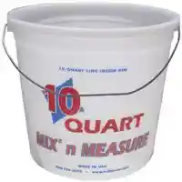 Main 2 - 20325 10 QT. MIX-N-MEASURE PLASTIC PAINT PAIL W HNDL - Arlington Coal & Lumber