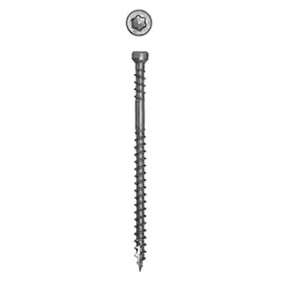 GRK #8 X 3-1/8" STAINLESS STEEL FIN/TRIM SCREW (100 PCS) T-10 (#37734) - Arlington Coal & Lumber