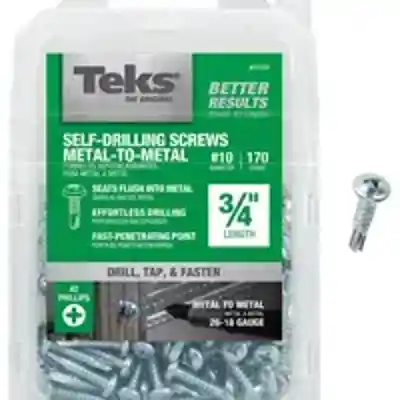 21372 SCREW TEKS 10X3/4 SCREW SHEET METAL 10X3/4 - Arlington Coal & Lumber