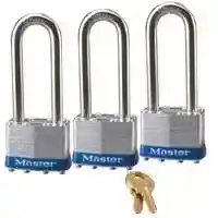 Main 2 - 1TRILJ LAMINATED PADLOCK 3PACK - Arlington Coal & Lumber