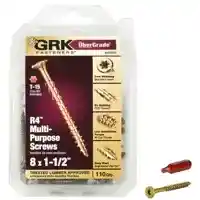 Main 1 - GRK #8 X 1-1/2" R4 MULTI PURPOSE SCREW (110 PCS) T-15 (#96085) - Arlington Coal & Lumber