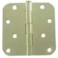 Main 1 - HINGE DOOR 5/8RAD 4IN BRTBRS - Arlington Coal & Lumber